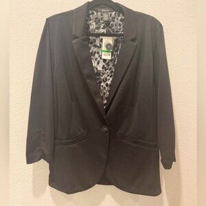 ✨ NWT Style & Co Black Blazer – SZ L - Stunning & Versatile ✨